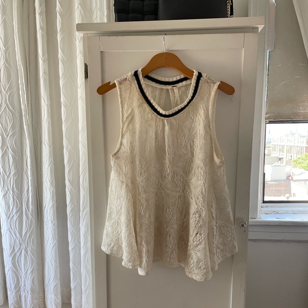 Free People Crochet Top